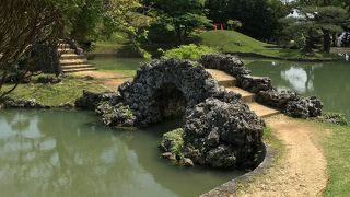 琉球王朝の別邸は世界遺産に登録されています。