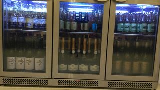 ビールの品揃えが素晴らしい