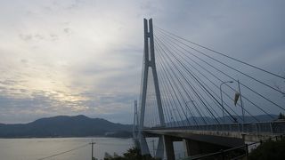 絶景ですが自転車で上ると疲れます