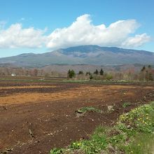 浅間山を見ながら1週できます。