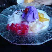 ラウンジでハロハロ