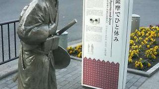 まるで新婚旅行のような姿です