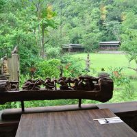 朝食がとれるレストランから