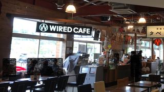 フードコートにありました