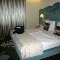 ブルー系でまとめられた部屋