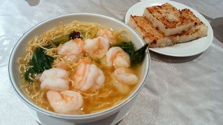 朝食セットを食べました