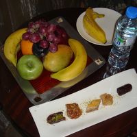 食べてしまいましたが、ウエルカムフードです！美味！