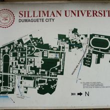 キャンパス構内の地図