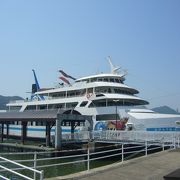 岡山駅⇔新岡山港⇔小豆島土庄港ルートのフェリー