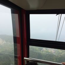 午前中は少しけむってました