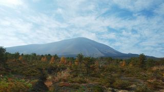 浅間山がよく見えドライブが気持ちいいです！
