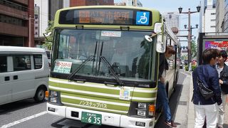 広島市内は主要地域は市電が走っているので