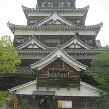 天守閣の作りも特色があります。