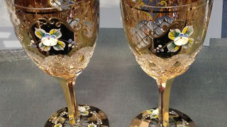 クリスタルグラスを購入