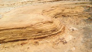 侵食された模様