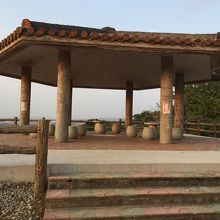 八重瀬公園展望台。