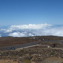 雲の上のビジターセンター
