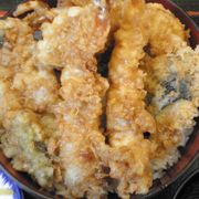 天丼がおいしい