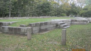 広島城址本丸跡地にありました。