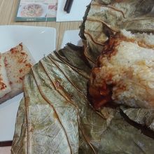 ちまきと大根もち