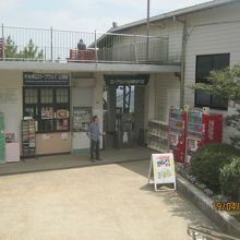 千光寺山頂の駅の様子です。