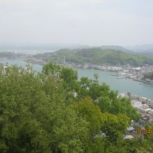 千光寺山からの景観です。