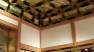 金箔や絵画で飾られた熊本城で一番豪華な場所です