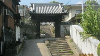 水上水軍と関係の深い寺院です。