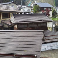 ４階の部屋からの眺め。