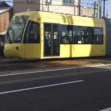 えちぜん鉄道の「キーボ」、相互乗り入れ用の新製車両です。