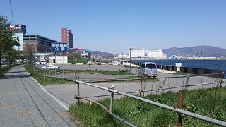 JR小樽築港駅からすぐに行ける海を楽しめる公園