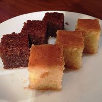 ウェルカムドリンクの代わりにお菓子がありました