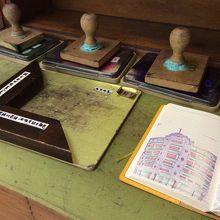 2階の隅っこに有るスタンプは是非！