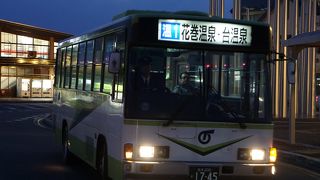 花巻駅から台温泉に