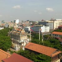 レストランから