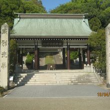 神社の入り口の様子です。