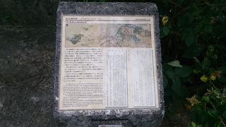 首里駅から首里城へ行く道の脇に立っています