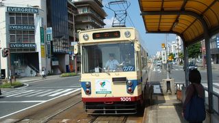 市内を回るには便利な乗り物