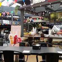 ちょっとお高目のフードコート