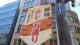 新橋赤レンガ通り