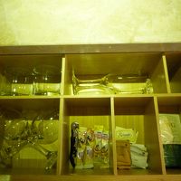 グラスなど、色々揃っています