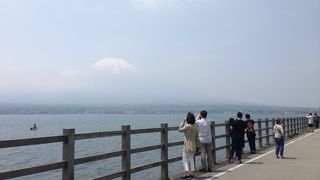 富士山がよくみえます