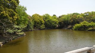 浮見堂がある池です