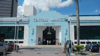 正面から入ってみた