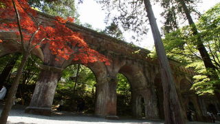 きょうと　南禅寺の裏の水路閣を歩く　2016春