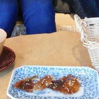 チェックインで出てきたおもてなし干物