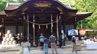 躑躅ヶ崎館跡に