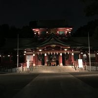 ホテル隣接の富岡八幡宮