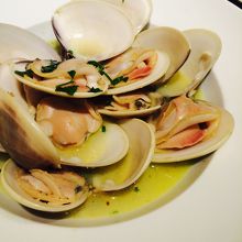 コースにハマグリが出てくる店