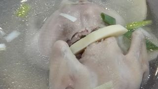 コラーゲンたっぷりの韓国鍋